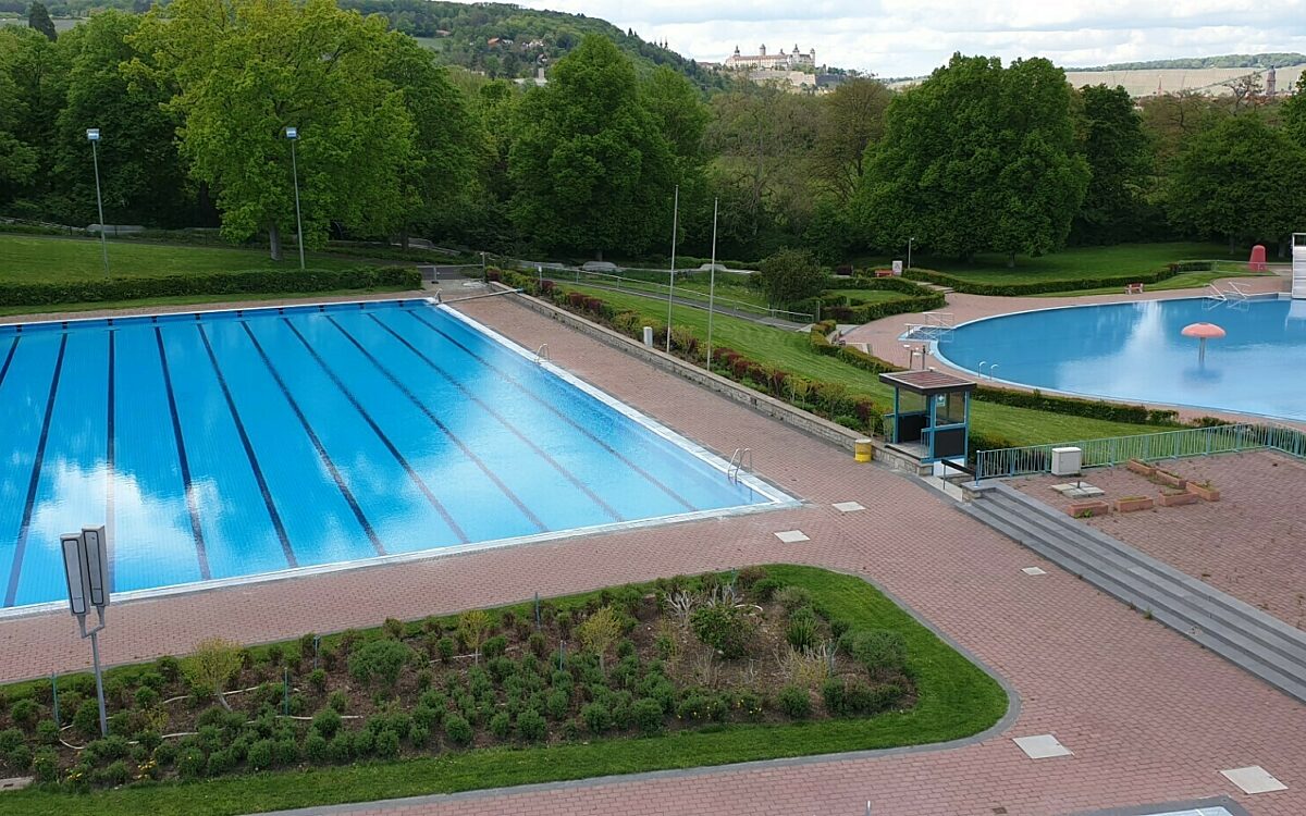 Das Dallenbergbad in Würzburg Das Dallenbergbad in Würzburg